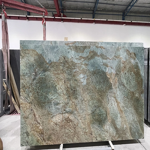 Turquoise Green Granite slab2